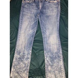 Lola sign vintage flare jeans